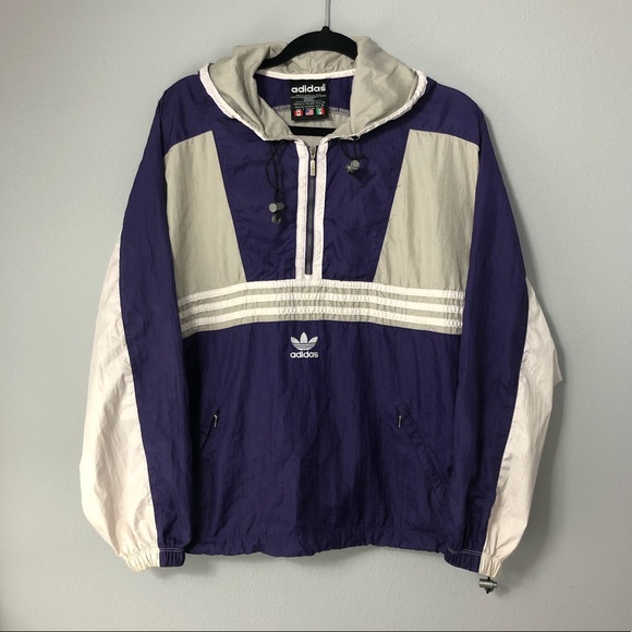 vintage 90s adidas windbreaker
